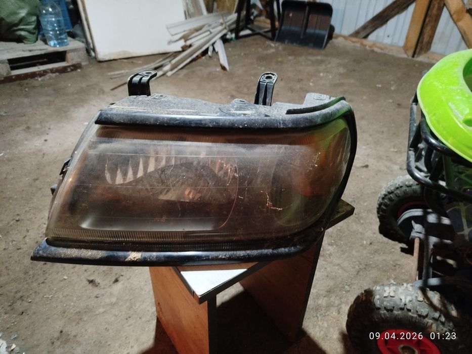 Фары на митсубиши монтеро спорт водительская сторона