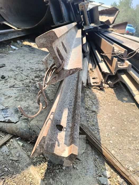 Рельсы трубы двутавры швеллера угольники металл