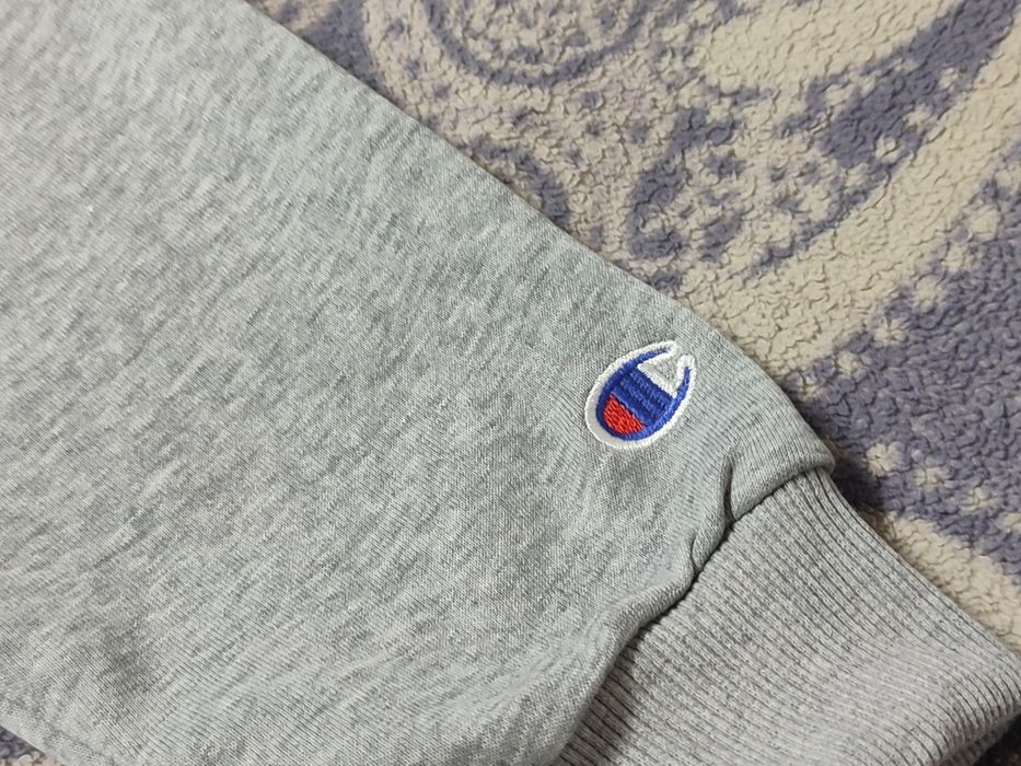 Худи champion серое