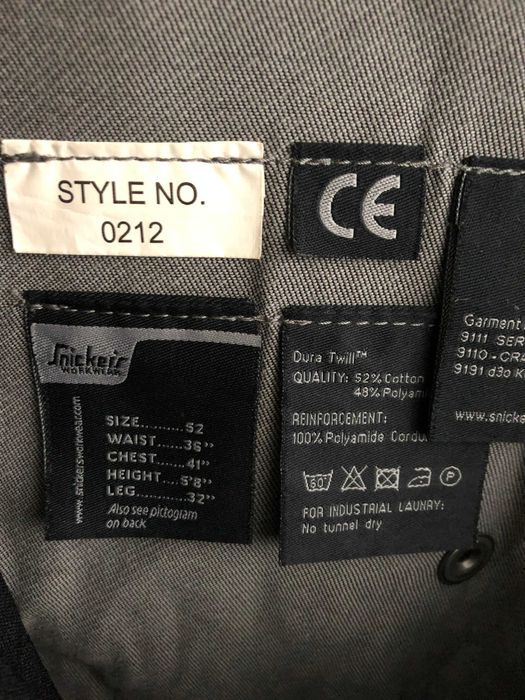 Snickers, Blaklader работен панталон