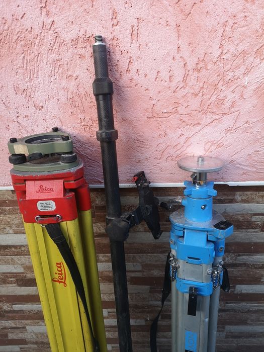 Leica Геодизични Инструменти Триноги за Оптичен Нивелир Щок  Gnss Прие