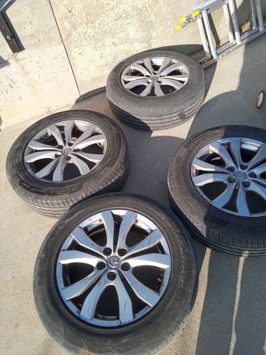 Jante aliaj+cauciucuri de vara pentru Mazda cx7