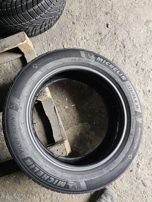 4 anvelope iarna 225 55 18 Michelin 2022 6.3mm