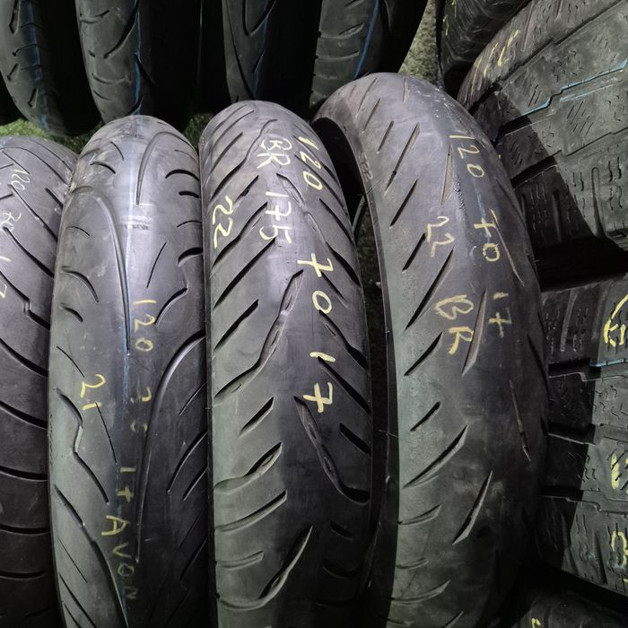 Anvelope Moto 120 70 17, 110 70 17, Pirelli,  Bridgestone Michelin
