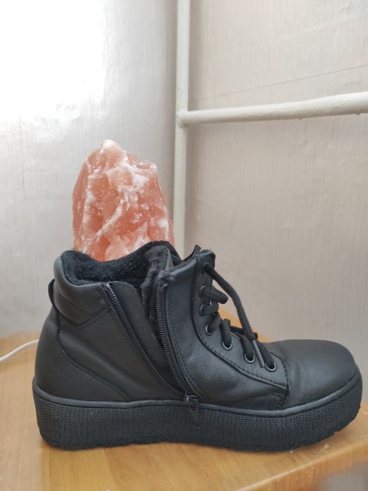 Кожени боти - естествена кожа