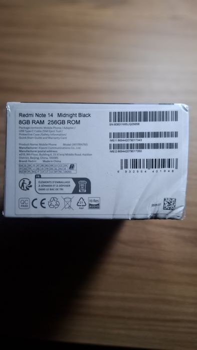 Reddit Note 14 новый продаю