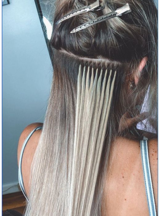 Наращивание волос качественное