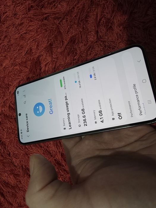 -Samsung S23, Verde, 256Gb, 8Ram, doar telefonul, stare foarte buna, s