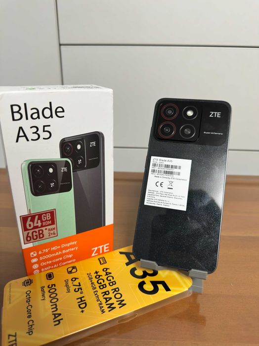 ZTE Blade A35 – 64GB / 6GB RAM – NOU, în cutie