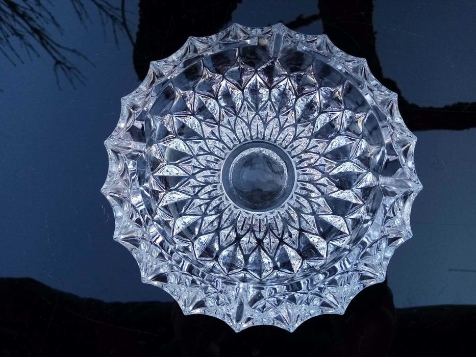 Кристален пепелник - Чехословакия !