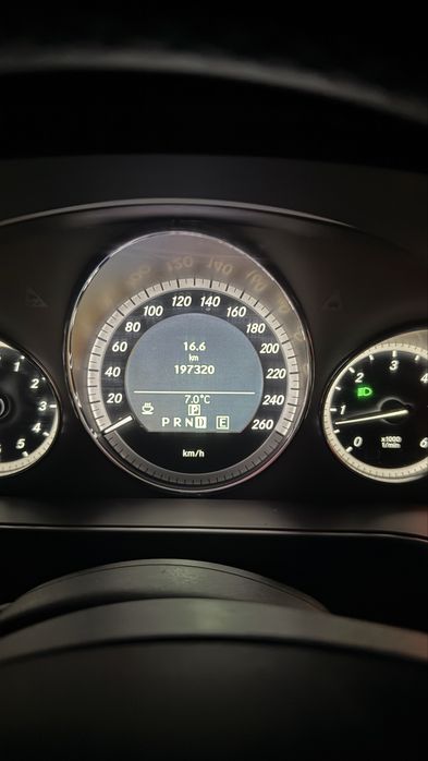 Километраж от Mercedes w212