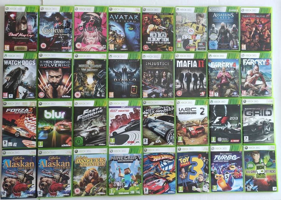 [xbox 360/xbox ONE] На БРОЙ/ Над 200 игри за XBOX 360/на Изплащане