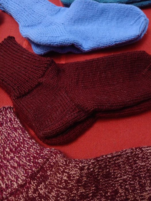 Носки, тапочки ручной работы