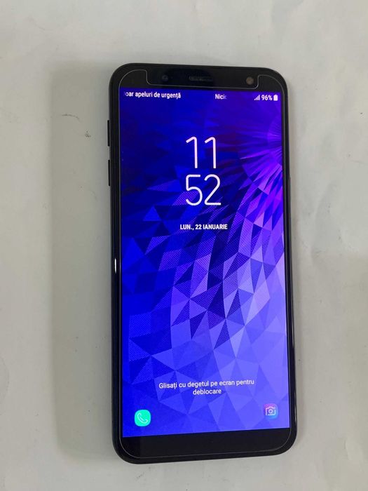Samsung J6 dual sim cu amprenta si face id +card cadou
