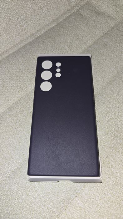 Husa piele vegana originala Samsung Vegan Leather Case Galaxy S24 Ultra  - Mov