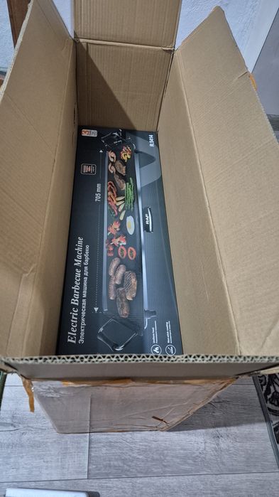 Электро барбекю жарить мясо