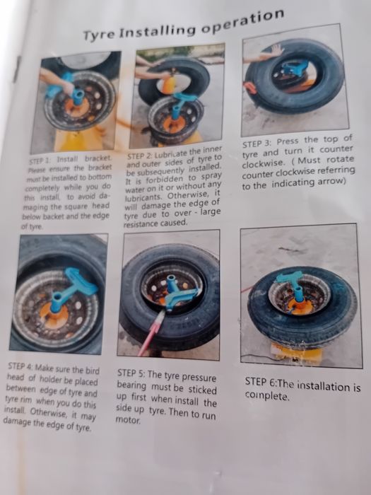 Aparat dejantat cauciucuri camioane