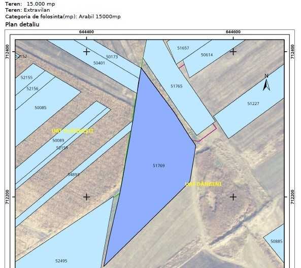 Teren agricol Dângeni / Vlăsinești