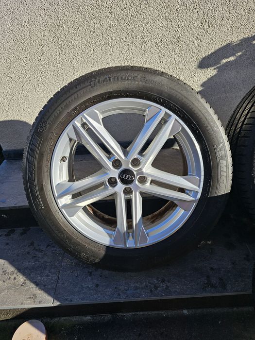 Jante originale Audi Q5 / SQ5 R19 cu anvelope vara 235 55 19 dot 2024