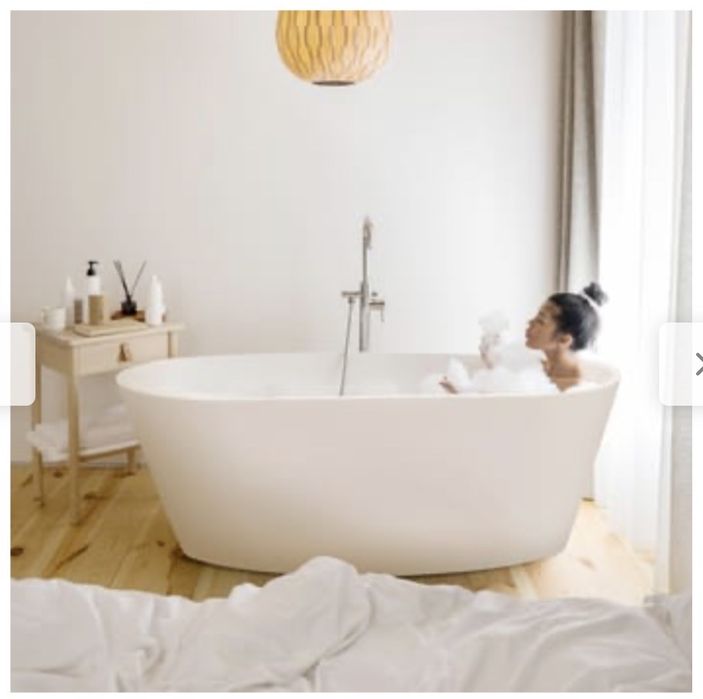 Cada freestanding 170 x 75 cm, alb