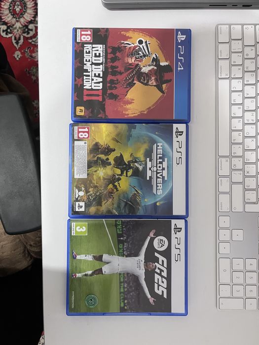 Игры на пс5 | RDR2 | Fifa 25 | Helldivers 2