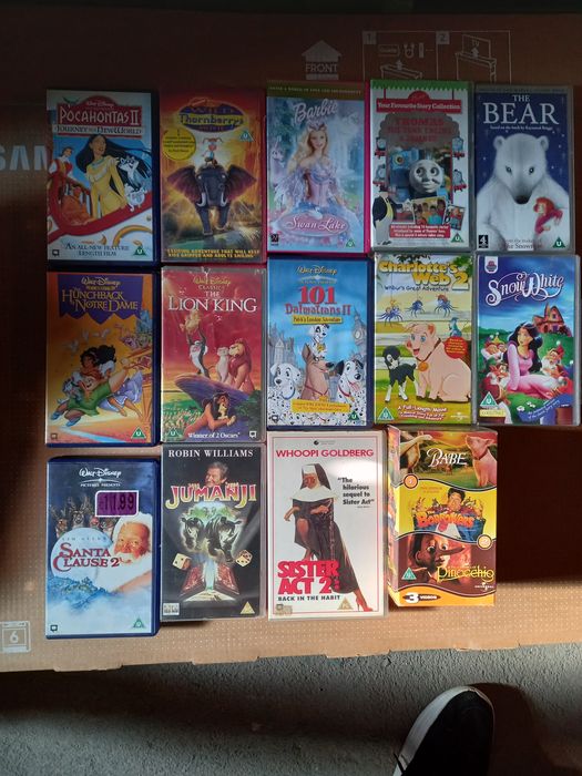 VHS касети Английски издания