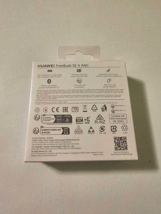 Безжични слушалки Huawei FreeBuds SE 4 Anc