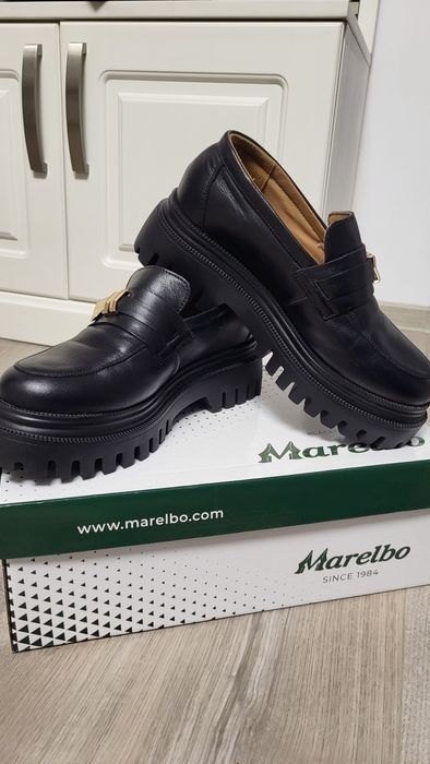 Pantofi piele naturala 37