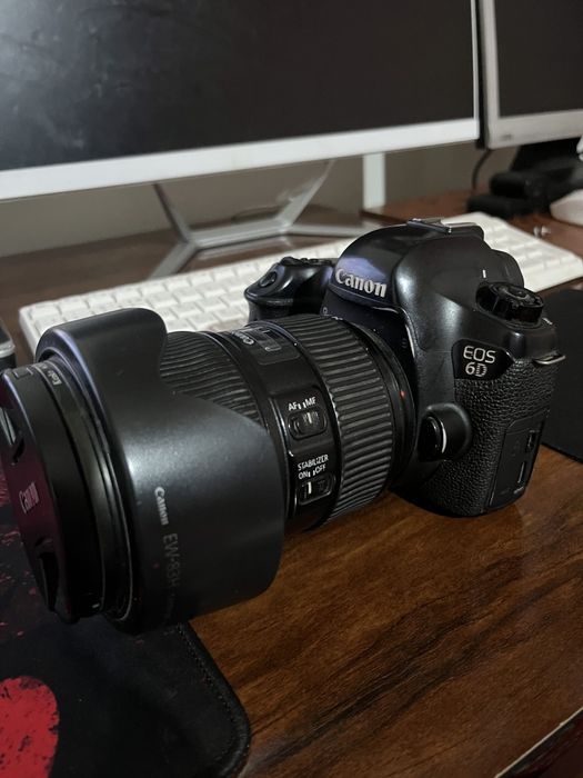 Canon 6d 24-105 ikkinchi pakaleniya obyektiv bn