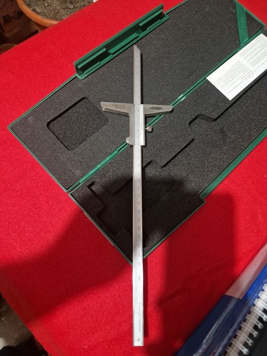 Subler mecanic  de adâncime in cutie 400 mm