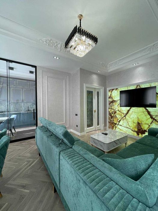 3-х комнатная в ЖК «Gardens» частично смотрит в парк ID: 4870