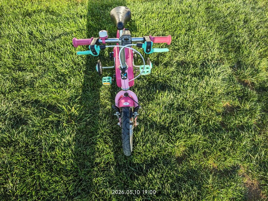 Bicicletă 14" 3-5 ani 500 Unicorn - BTWIN ca NOU