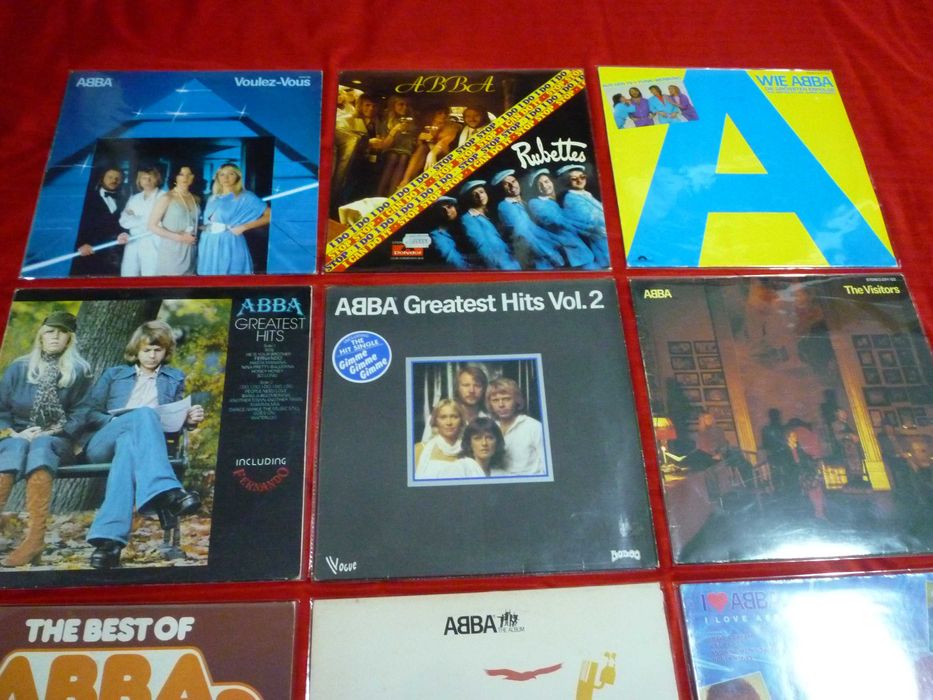 colectie  albume  discuri  de  vinil