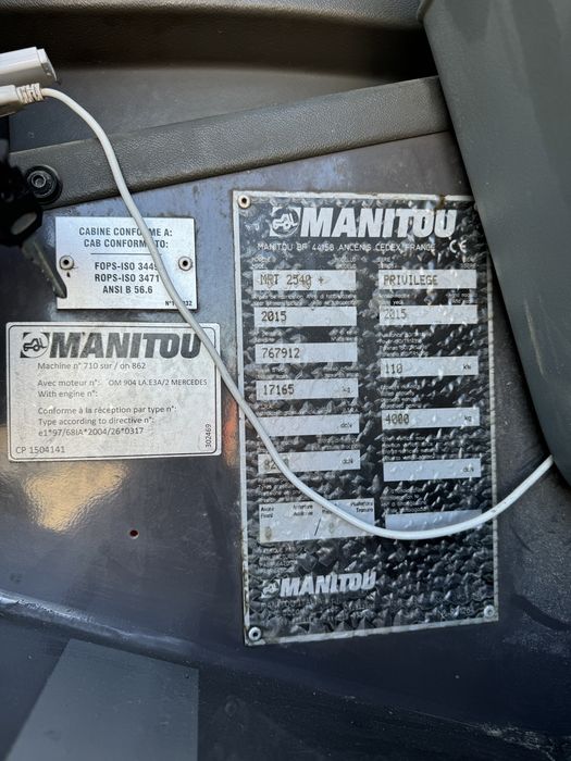 Vand manitou 25.40 rotativ