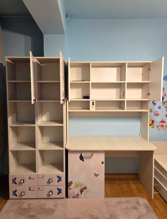 Mobilier complet dormitor tineret Butterfly