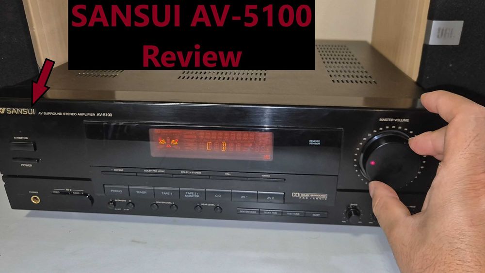 Amplificator Reciever Tuner Statie de boxe Sansui AV 5100