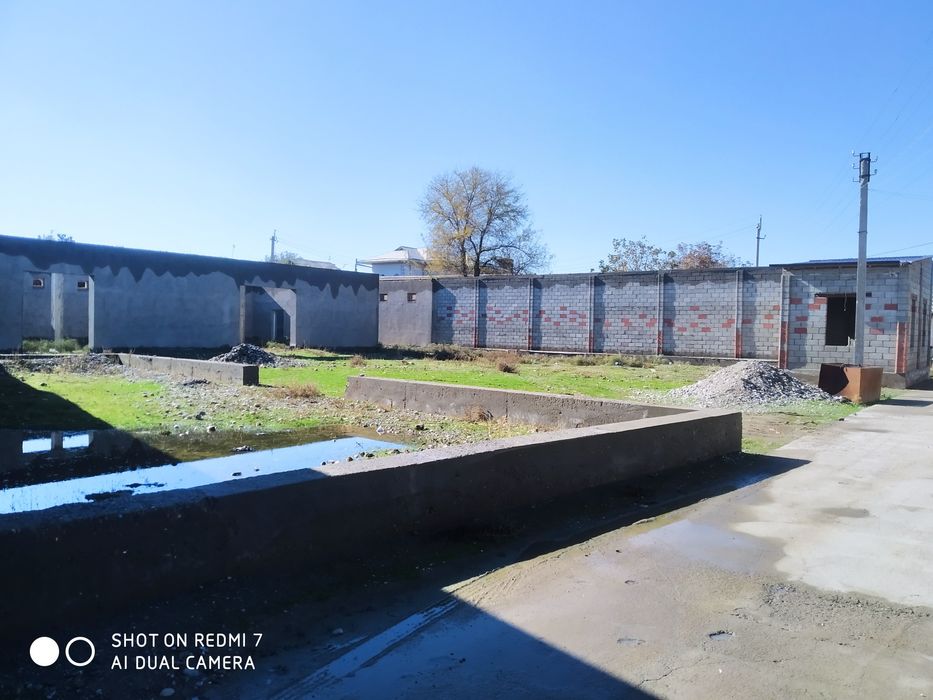 Нотурар курилиши тугалланмаган ер