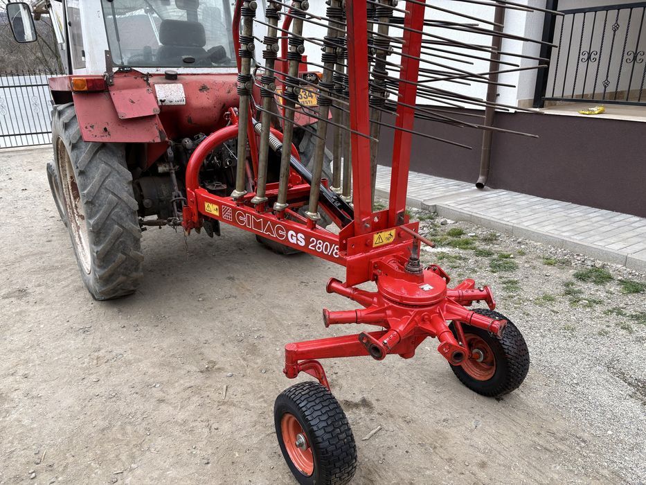Grebla in baie de ulei dupa tractor