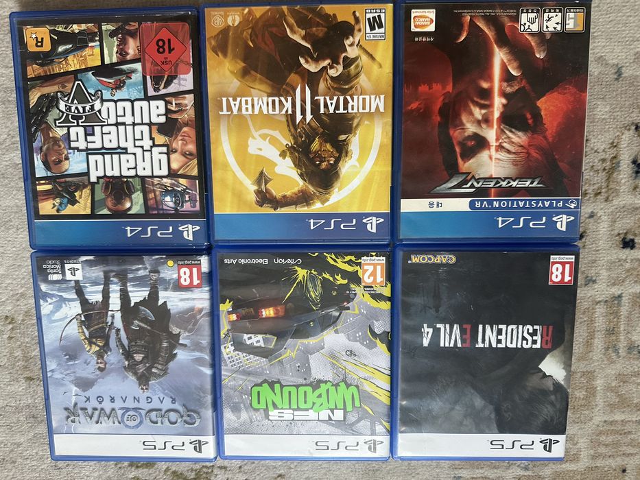 Продам диски на PlayStation