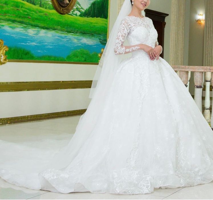 Королевское свадебное платье