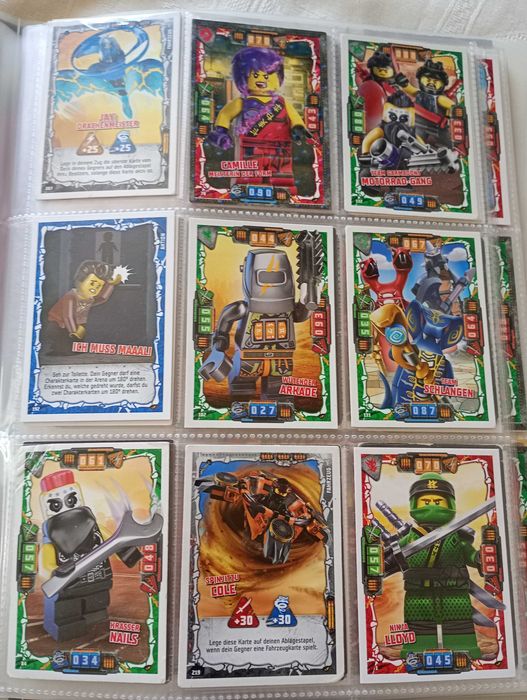 Голяма колекция карти Ninjago -Lego