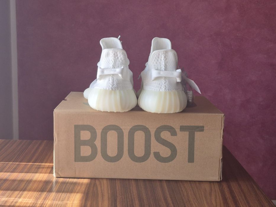 #STOCK NOU#Adidas Yeezy 350 V2 Bone - noi