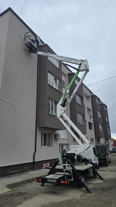 Услуги с автовишки.Автовишки под наем.20 метра