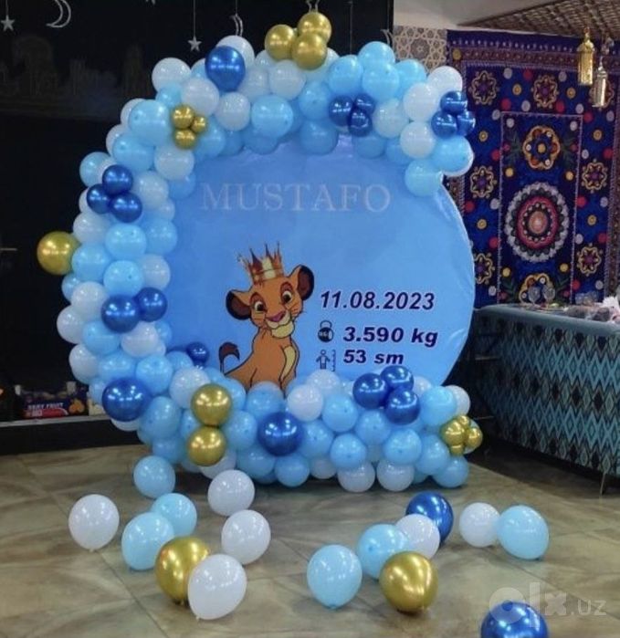 300.000 ОФОРМЛЕНИЕ ШАРАМИ Afarmleniya Ofarmleniya Raddom Ochilish