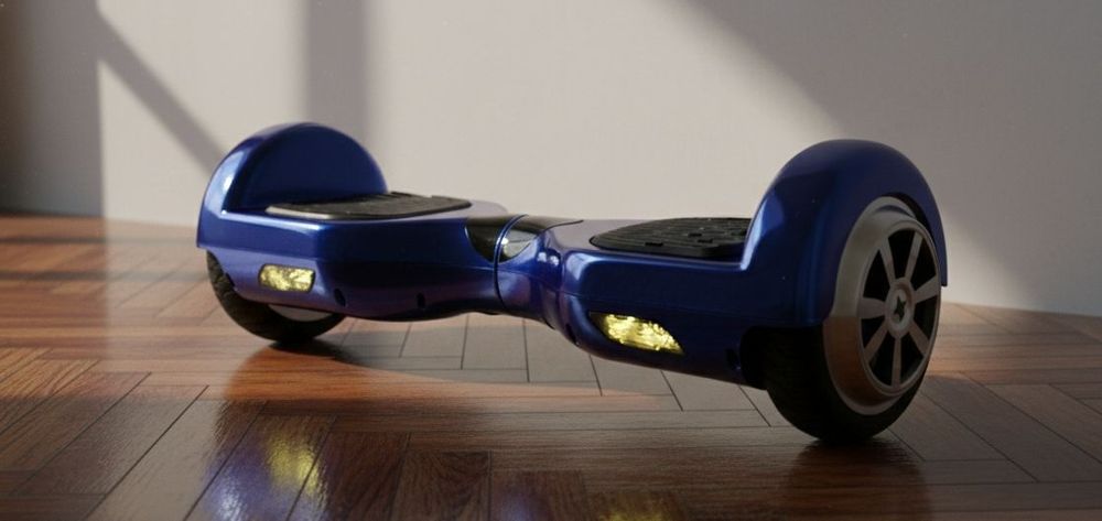 Hoverboard   Autonomie excelentă, Bluetooth și Lumini LED.