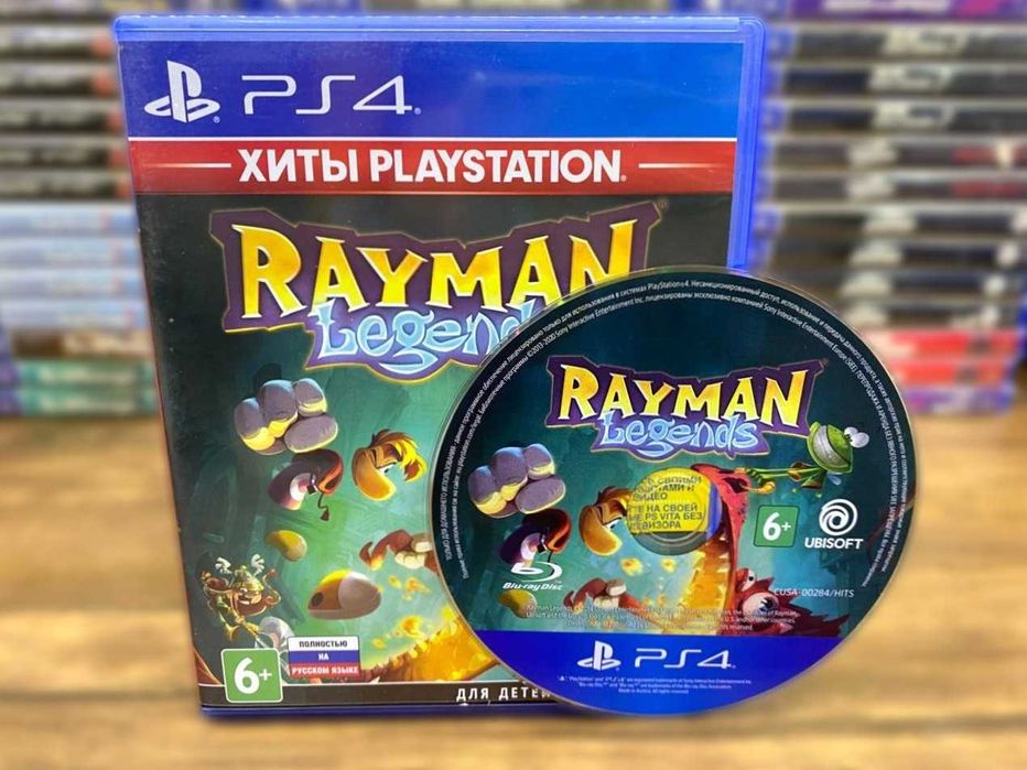 Rayman Legends RUS PS4/PS5 Рейман РУС Пс4 Детские На Двоих-Четверых