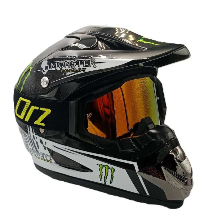 Комплект кросова каска с очила