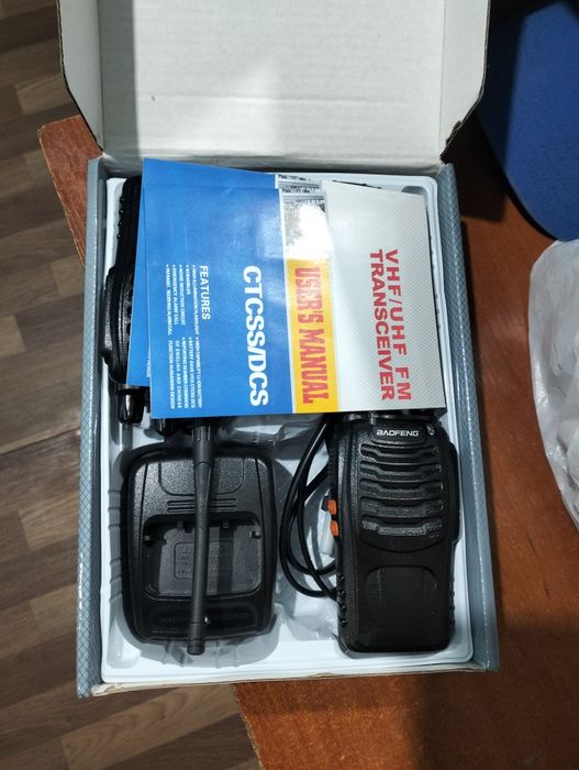 Рация baofeng новая