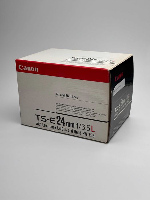 Canon TS-E 24mm f/3.5 L (Tilt-Shift)