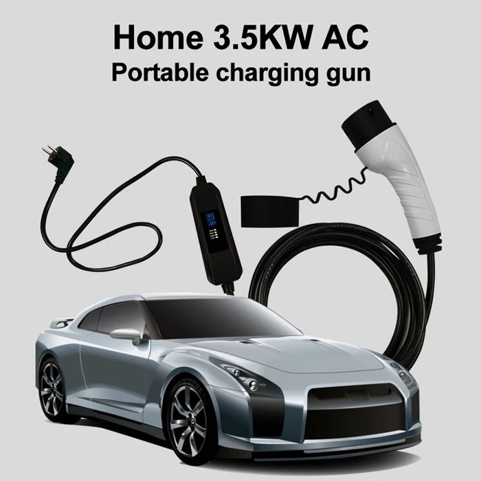EV зарядно за електромобил ТИП 2 (3,5kw с 13A EV)